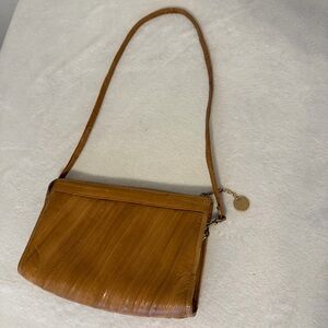 Vintage HG Eel Leather with Suede Lining Shoulder Bag